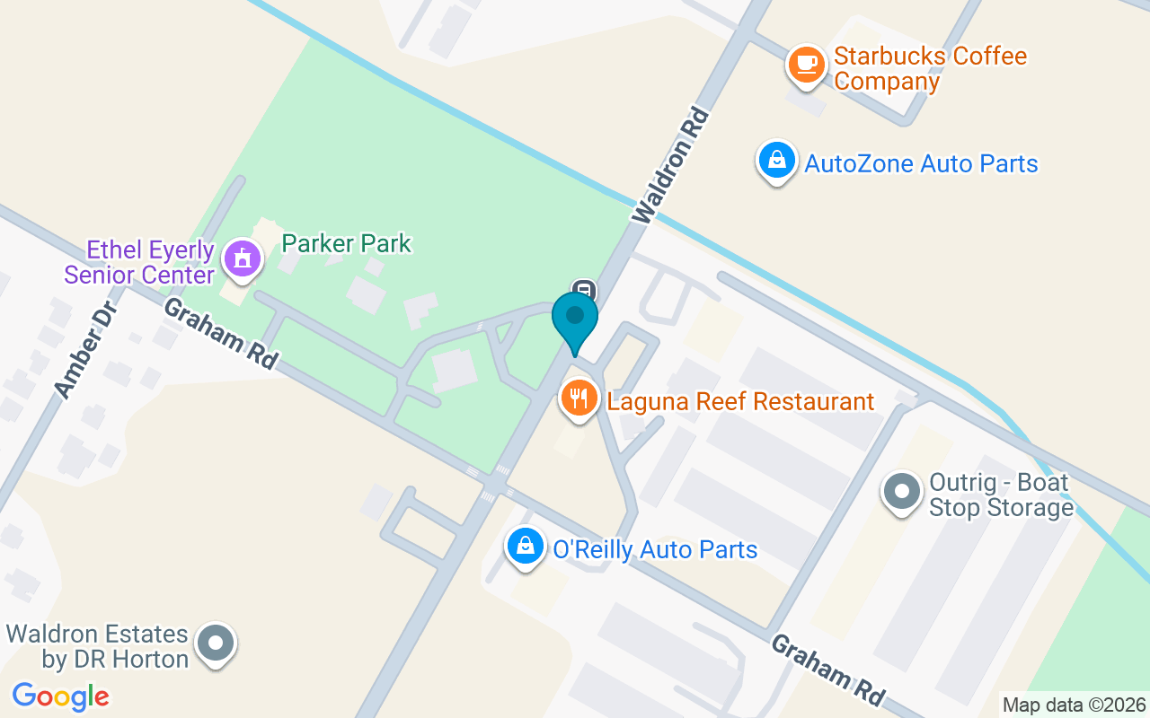 Map showing the location of Waldron @ Graham
