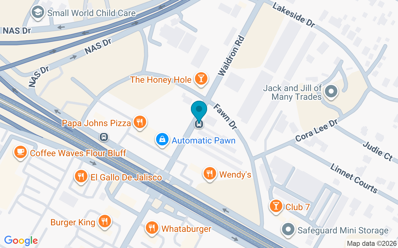 Map showing the location of Waldron @ SPID