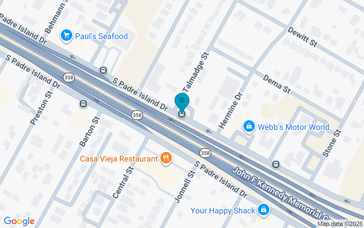 Map showing the location of SPID @ Talmadge