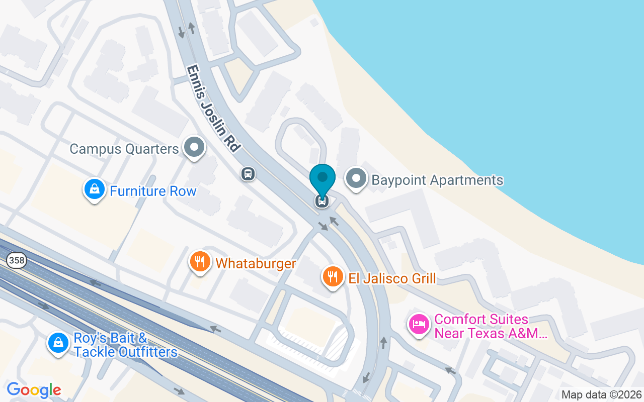 Map showing the location of Ennis Joslin @ Bay Point