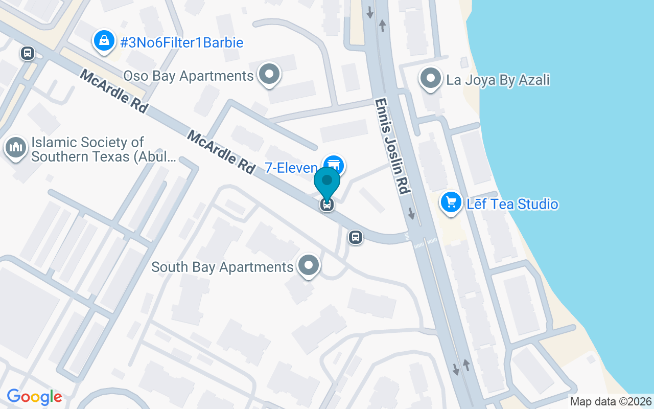 Map showing the location of McArdle @ Ennis Joslin