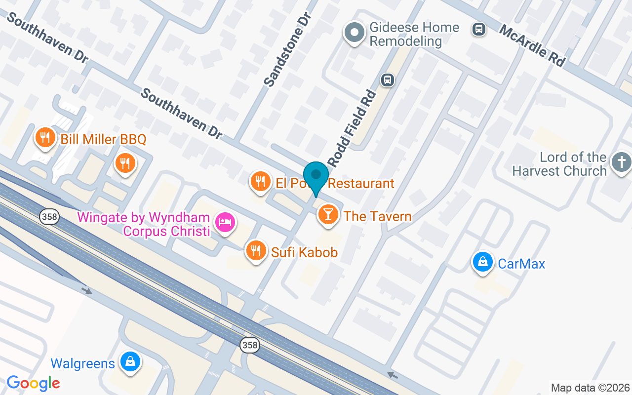Map showing the location of Rodd Field @ Skyharbor