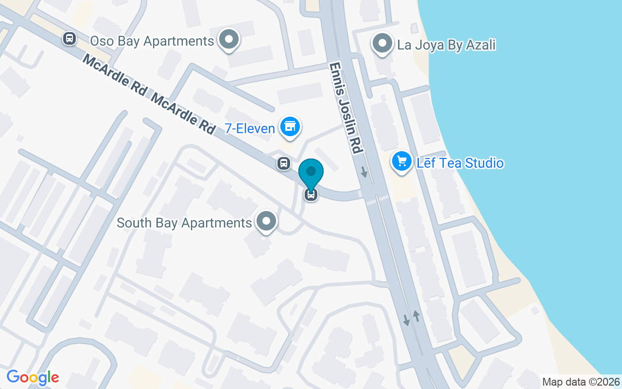 Map showing the location of McArdle @ Ennis Joslin