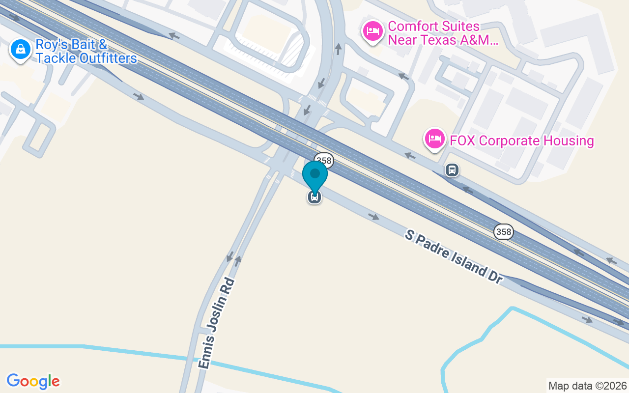 Map showing the location of SPID @ Ennis Joslin