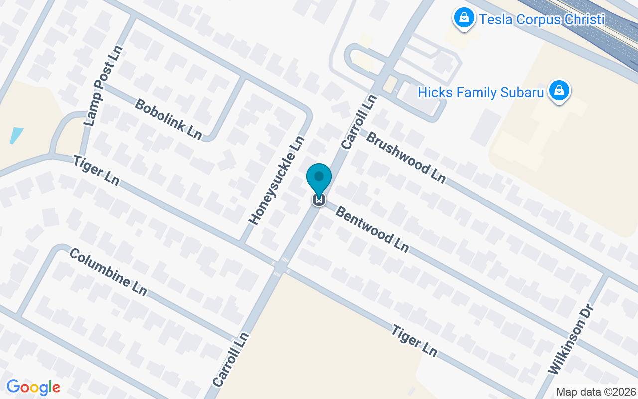 Map showing the location of Carroll @ Bentwood