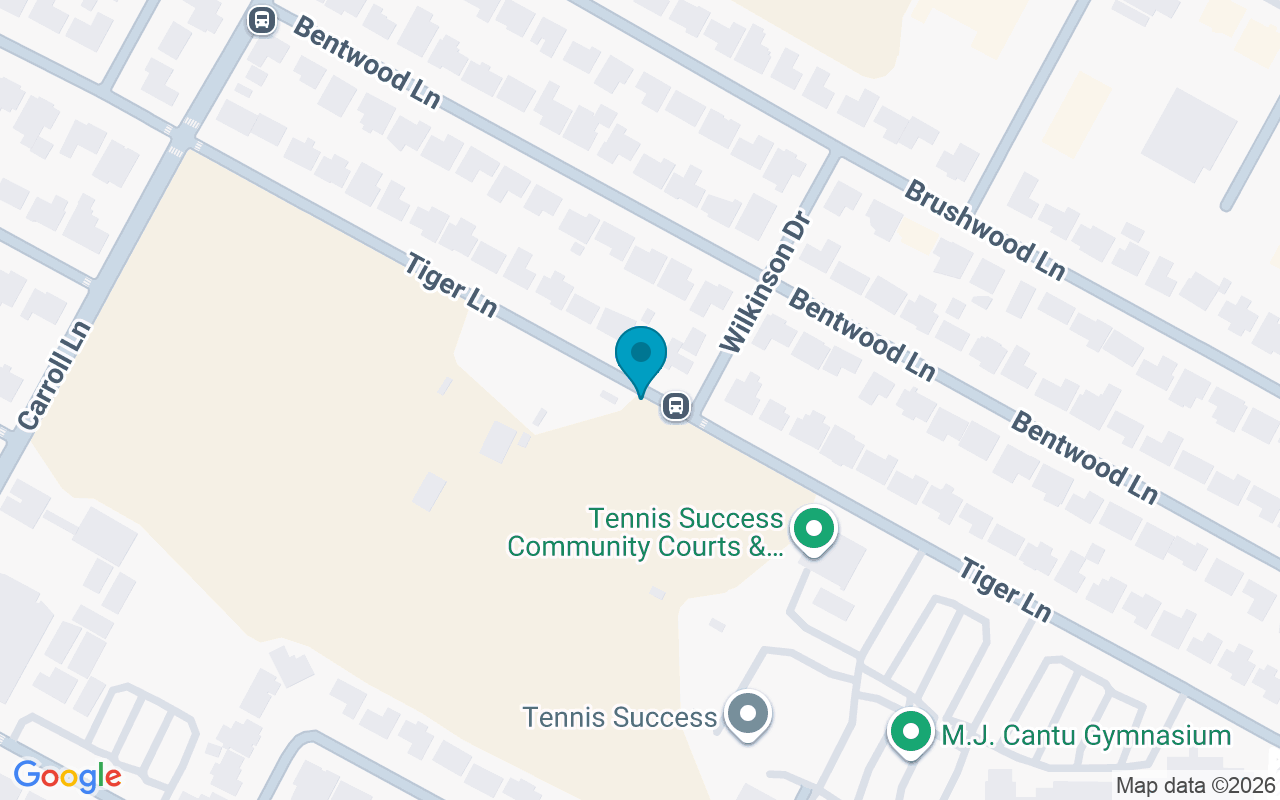 Map showing the location of Tiger @ Wilkinson