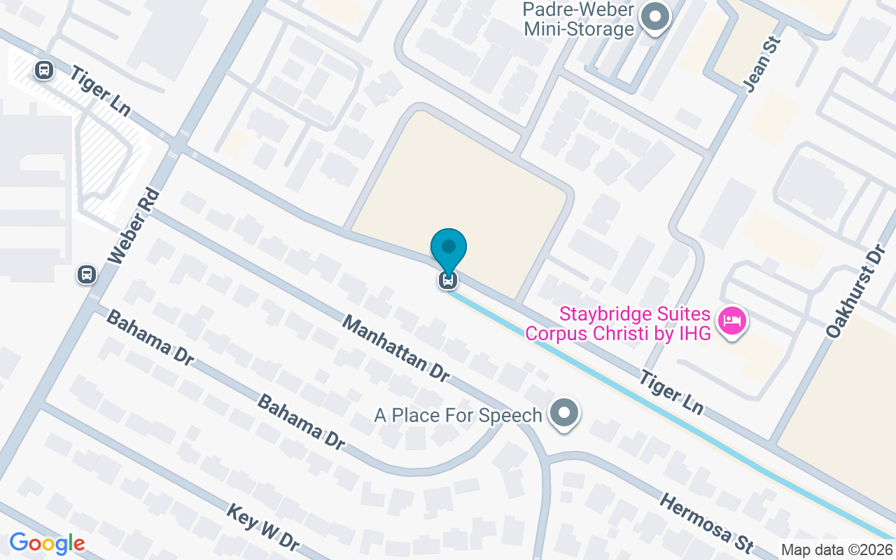 Map showing the location of Tiger @ Weber