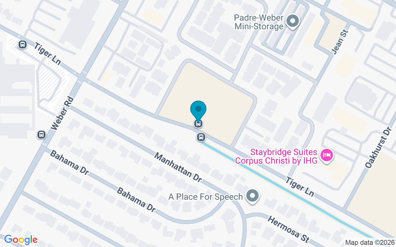 Map showing the location of Tiger @ Weber