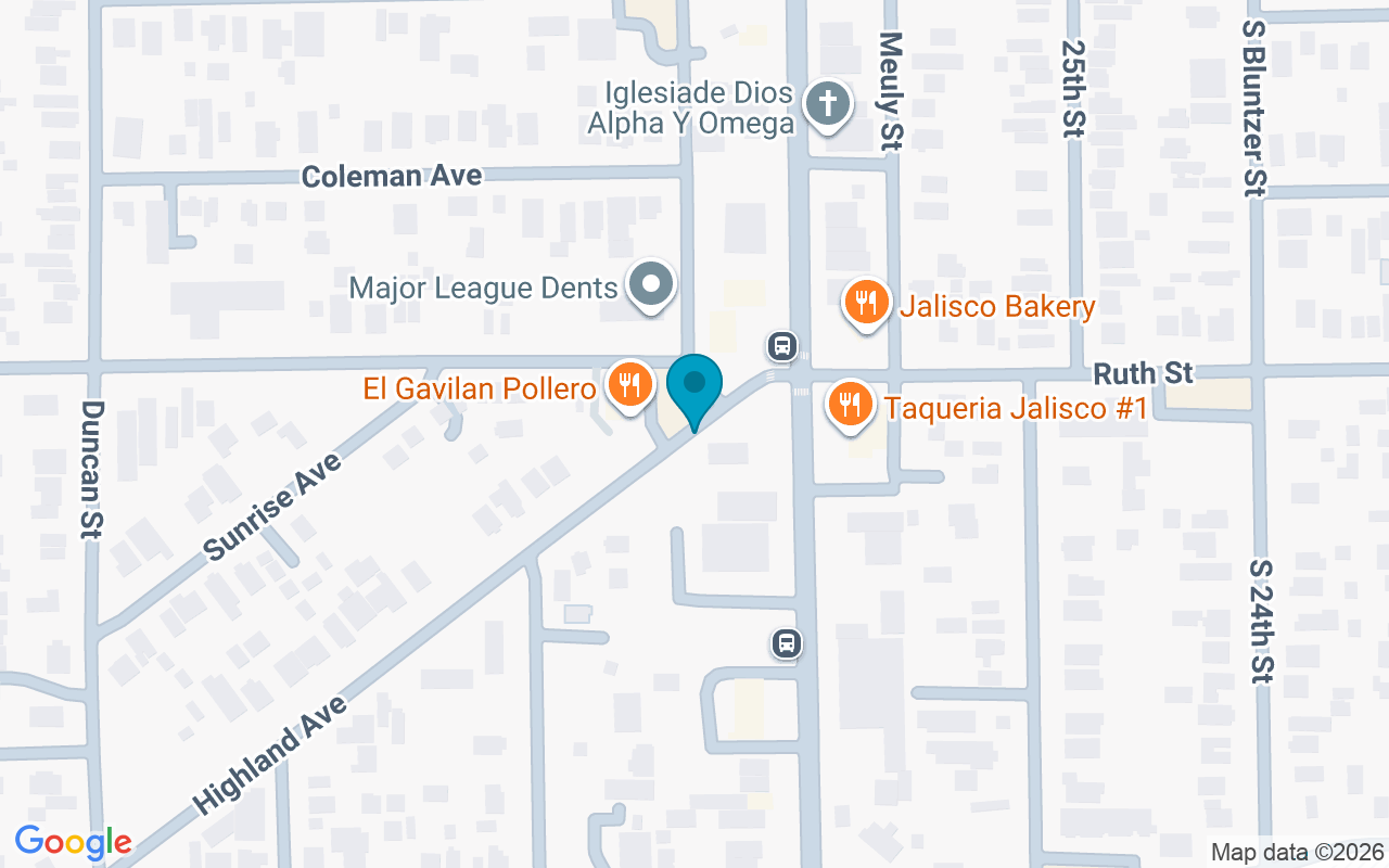 Map showing the location of Port @ Highland