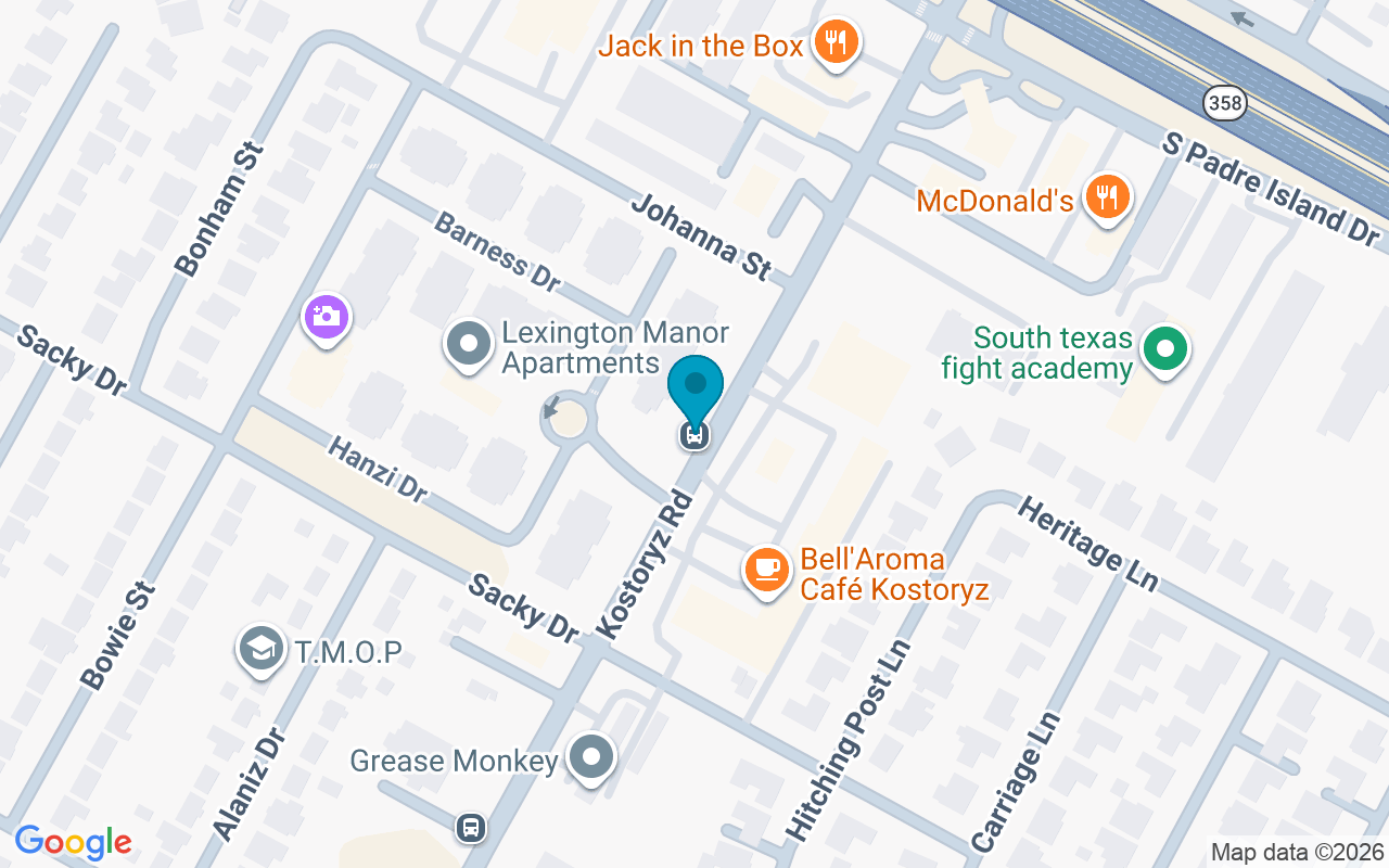 Map showing the location of Kostoryz @ Lexington