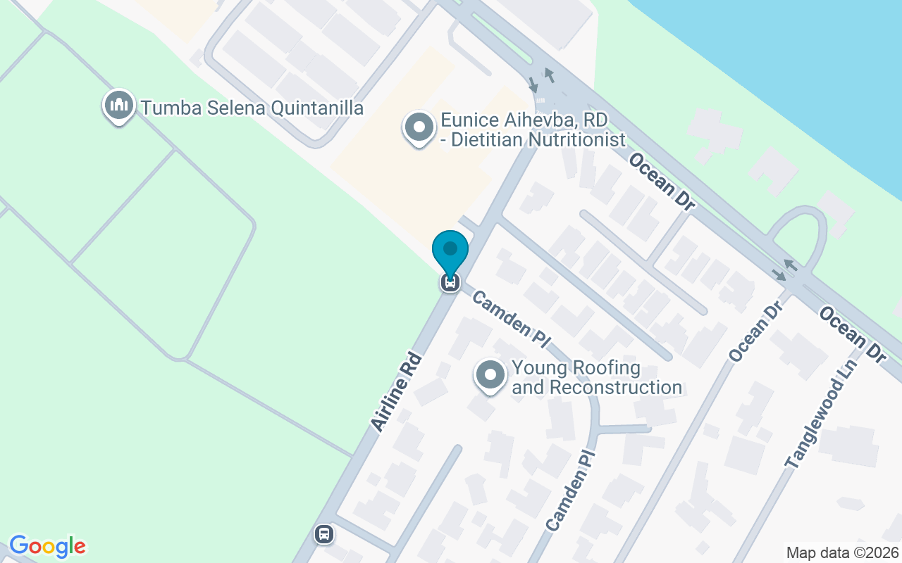Map showing the location of Airline @ Camden I