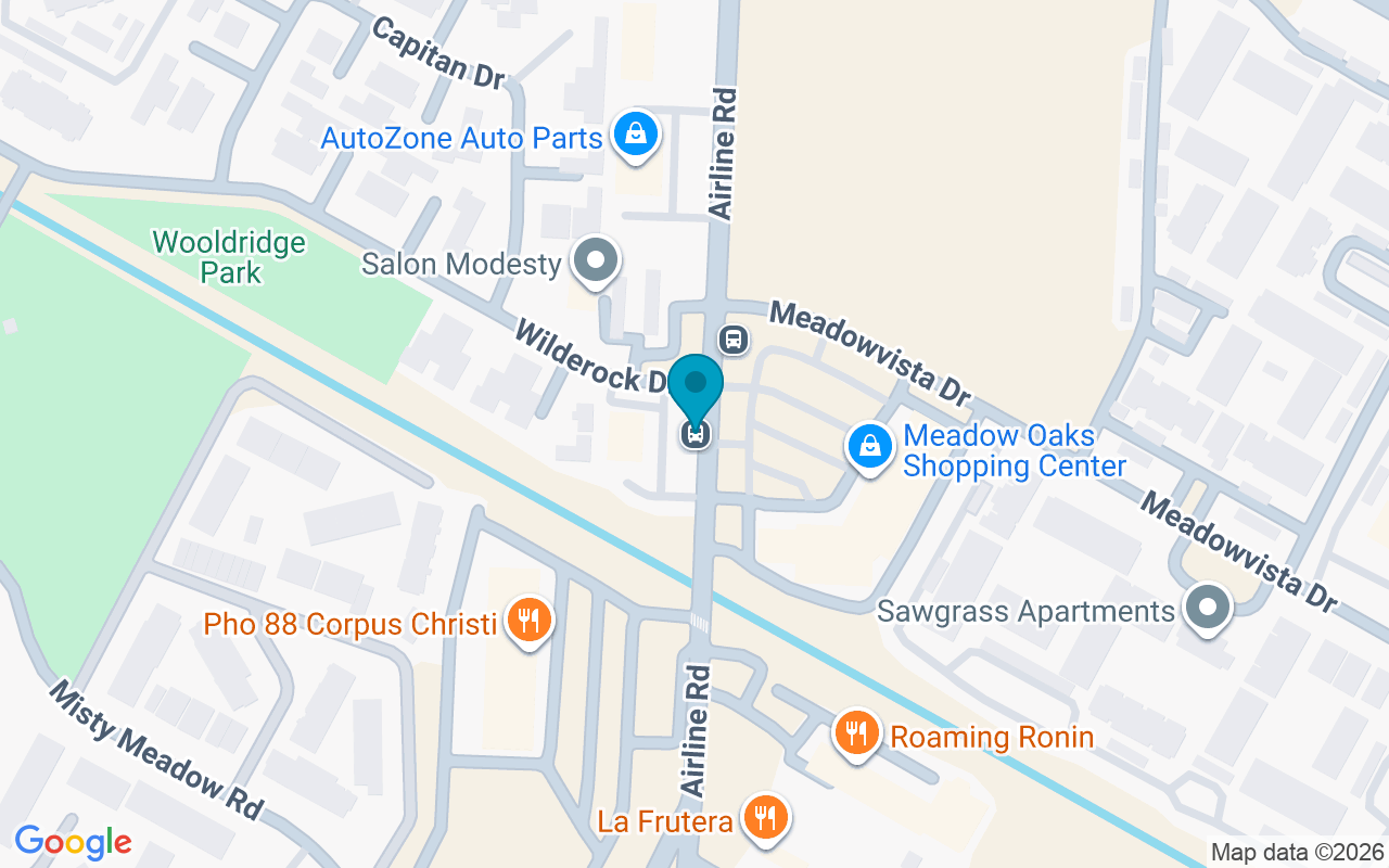 Map showing the location of Airline @ Wilderock