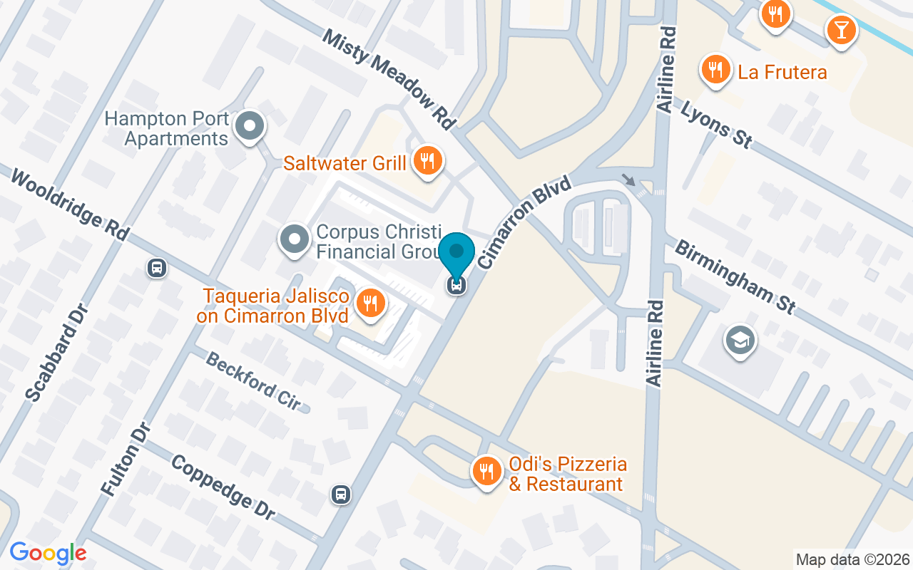 Map showing the location of Cimarron