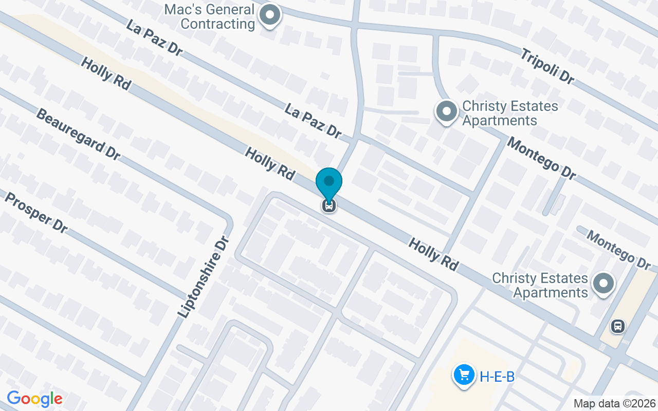 Map showing the location of Holly @ Inglewood