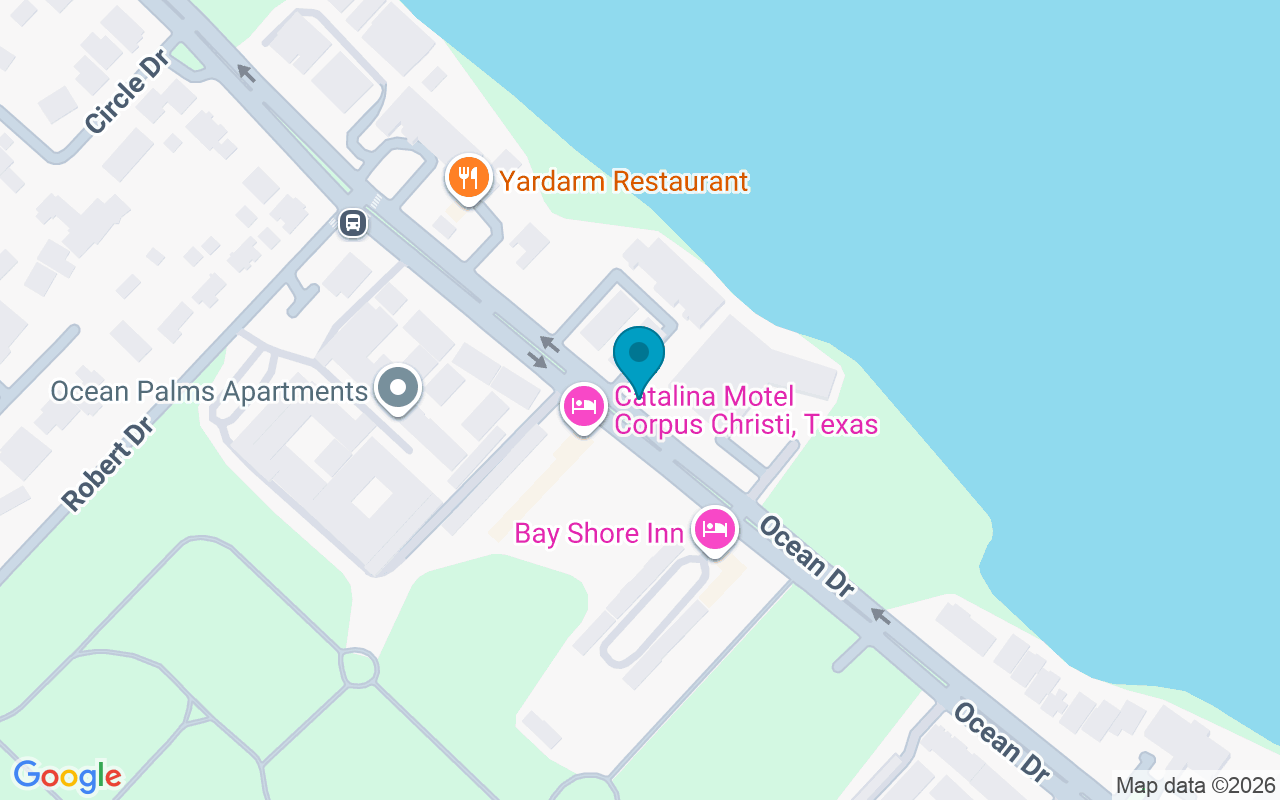 Map showing the location of Ocean Dr @ Catalina Condos