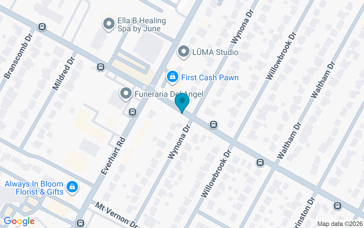 Map showing the location of McArdle @ Wynona