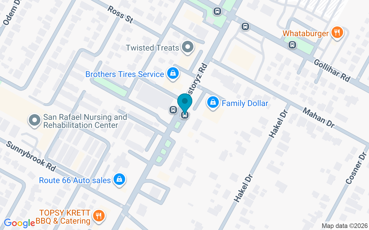 Map showing the location of Kostoryz @ Gollihar