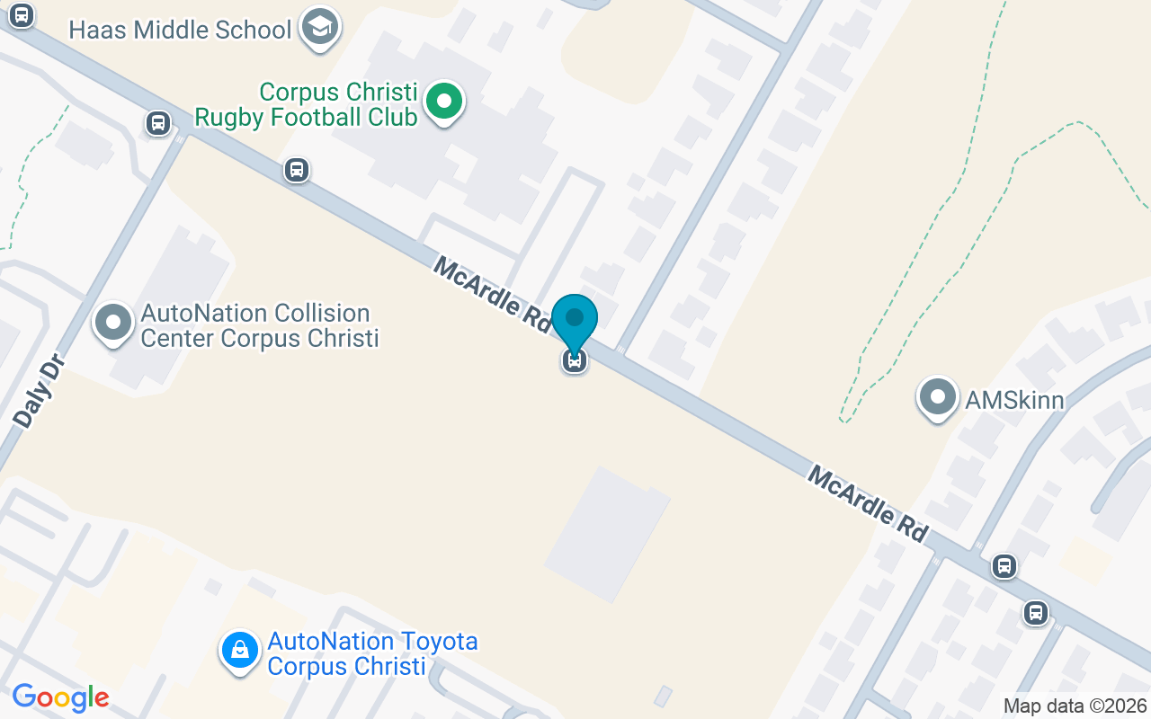 Map showing the location of McArdle @ Clarion