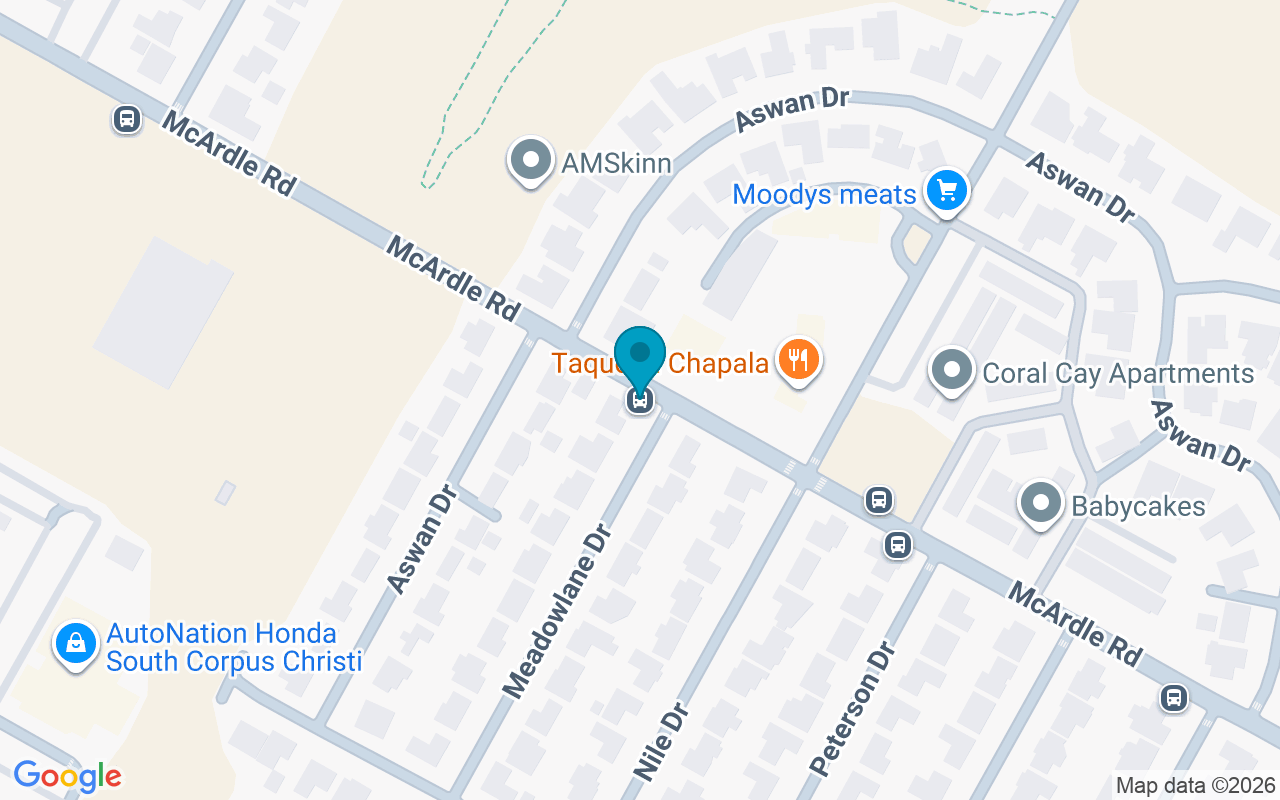 Map showing the location of McArdle @ Meadowlane