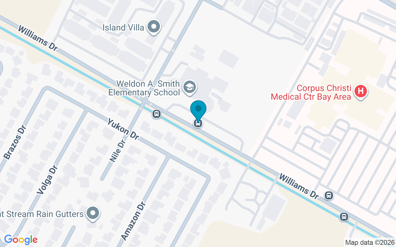 Map showing the location of Williams @ Nile