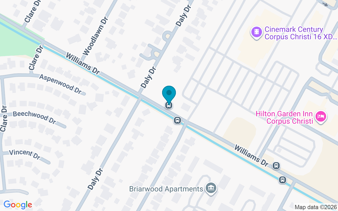Map showing the location of Williams @ Micheline