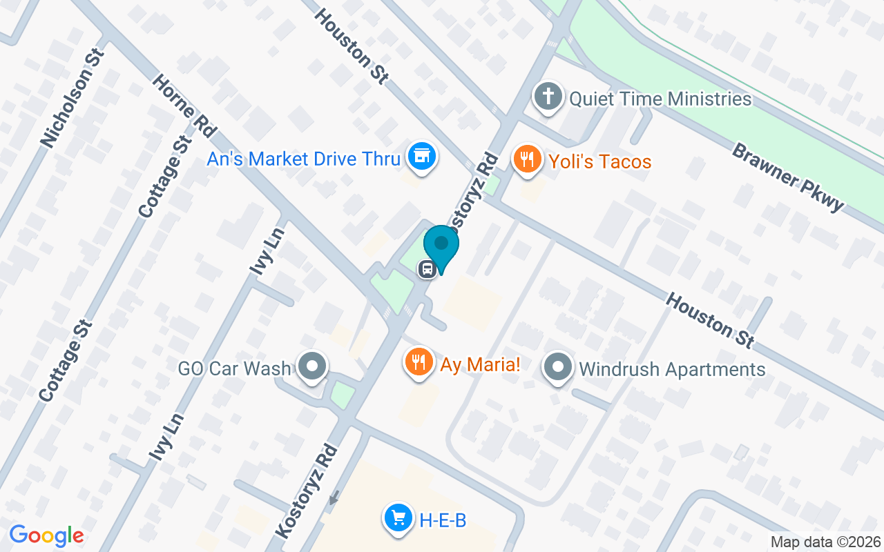 Map showing the location of Kostoryz @ Horne