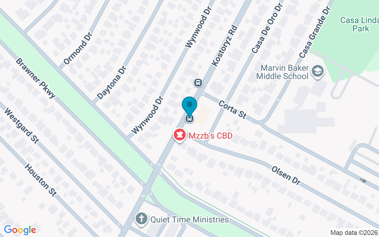 Map showing the location of 4110 Kostoryz