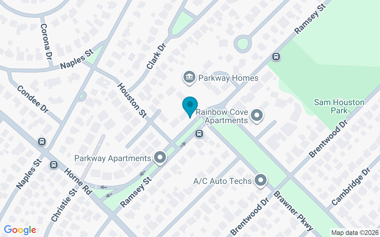 Map showing the location of Ramsey @ Brawner