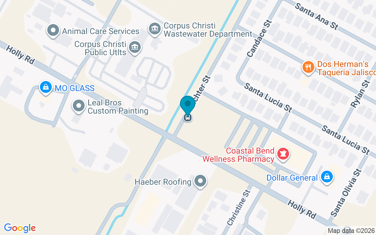 Map showing the location of Richter @ Holly