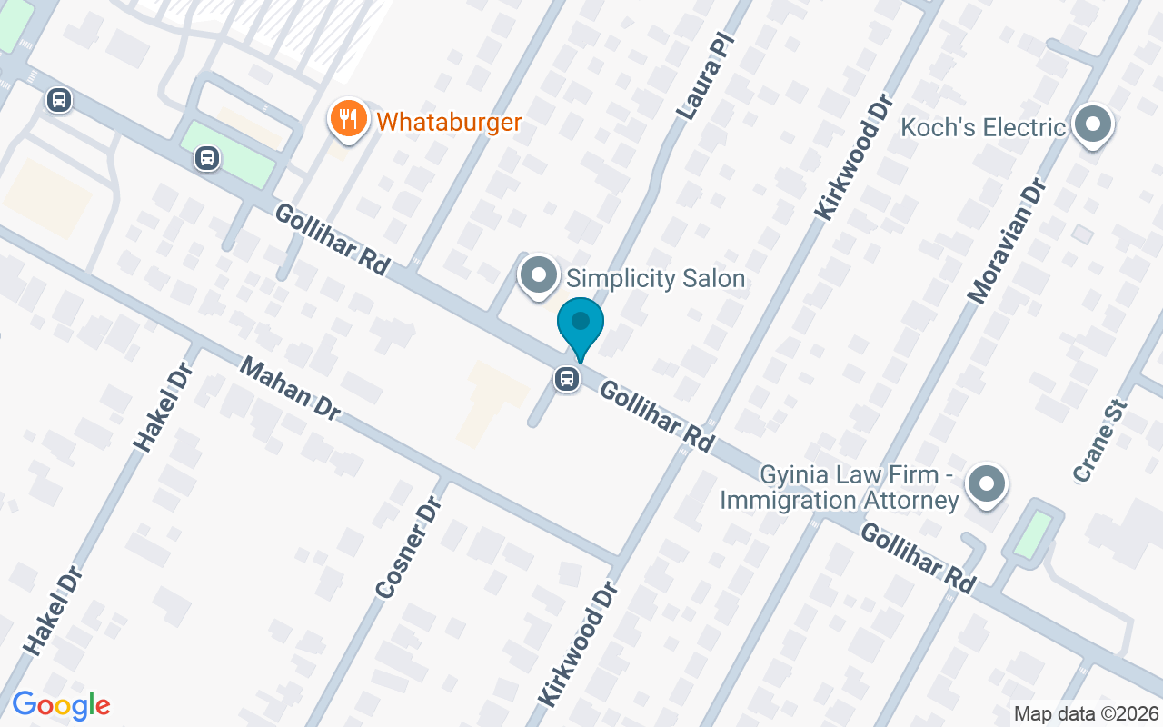 Map showing the location of Gollihar @ Laura