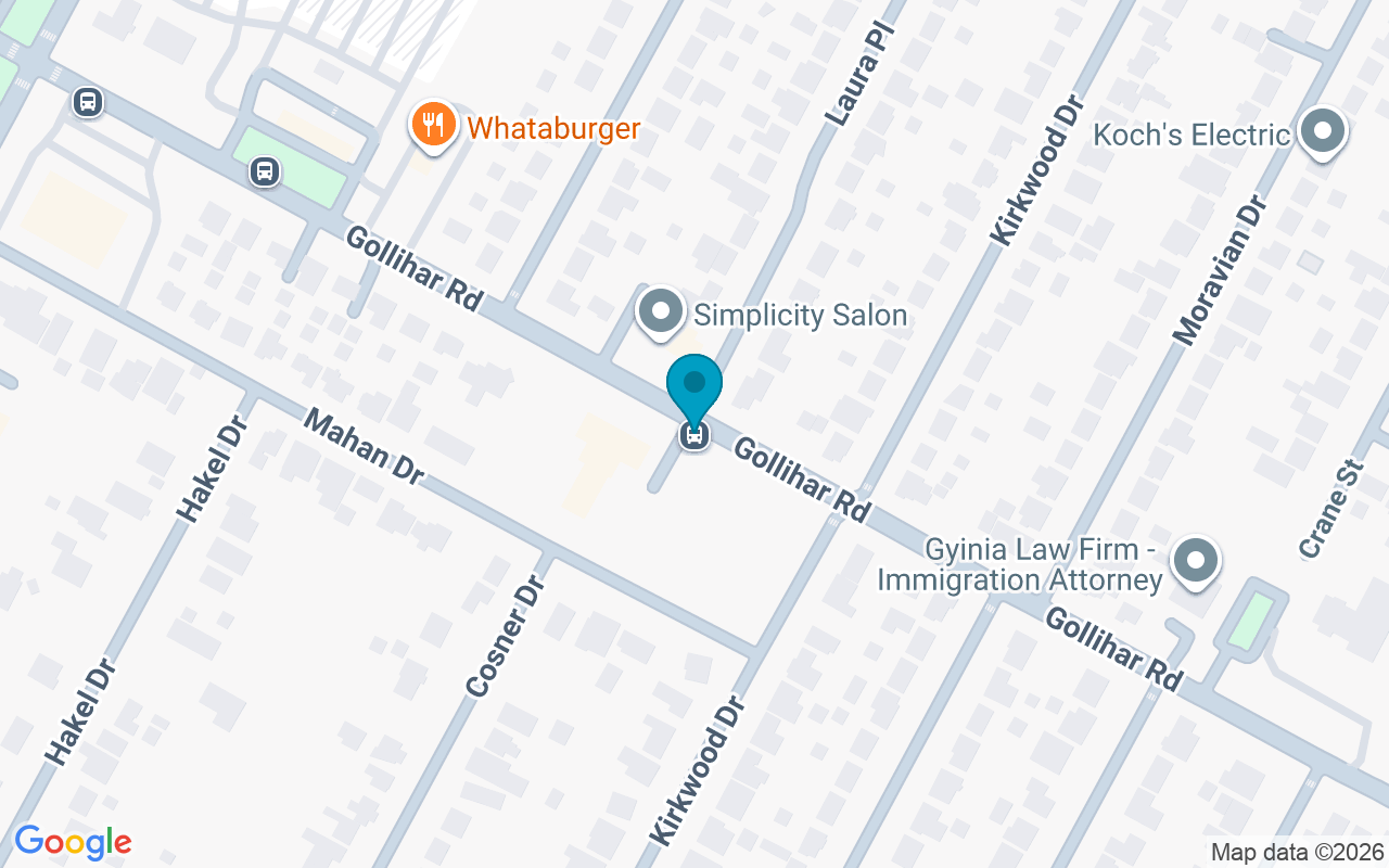 Map showing the location of Gollihar @ Laura