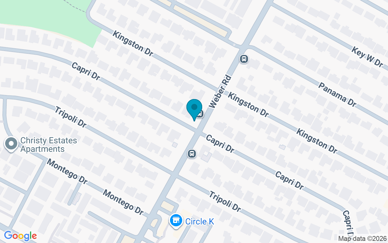 Map showing the location of Weber @ Capri
