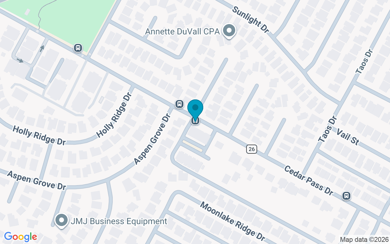 Map showing the location of Cedarpass @ Trappers