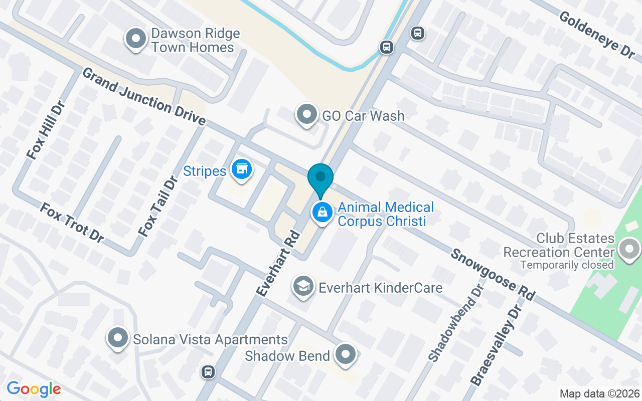 Map showing the location of Everhart @ Snowgoose