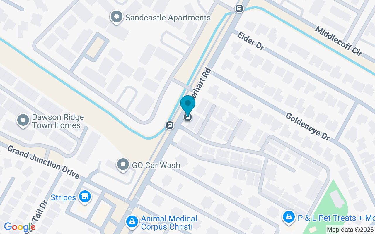 Map showing the location of Everhart @ Goldeneye