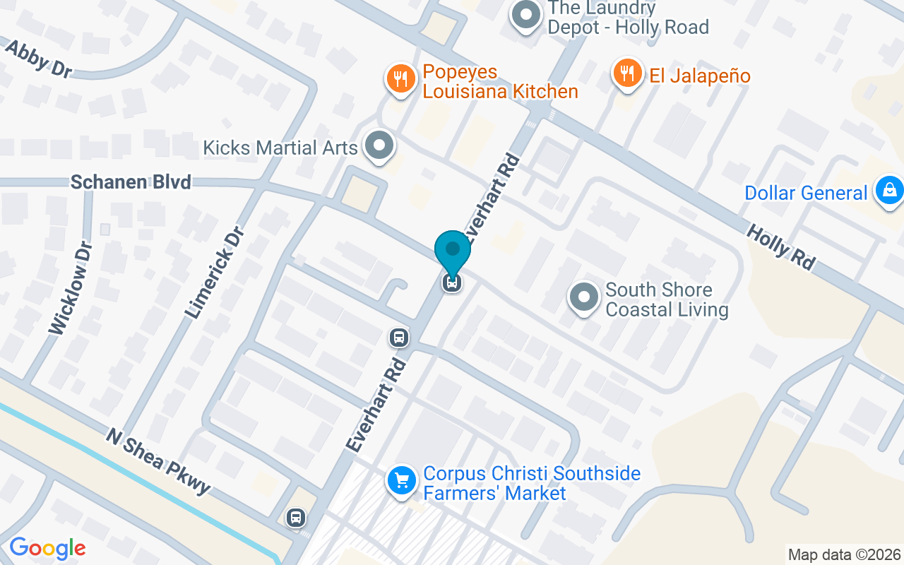 Map showing the location of Everhart @ Schannen