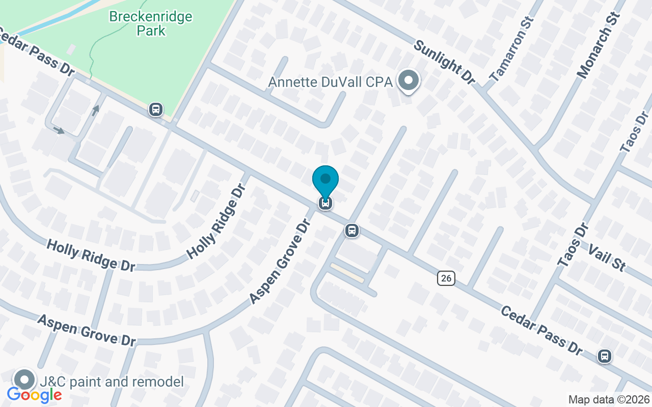 Map showing the location of Cedarpass @ Trappers
