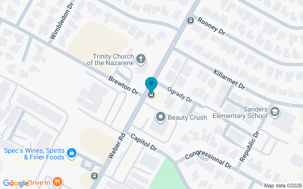 Map showing the location of Weber @ Ogrady
