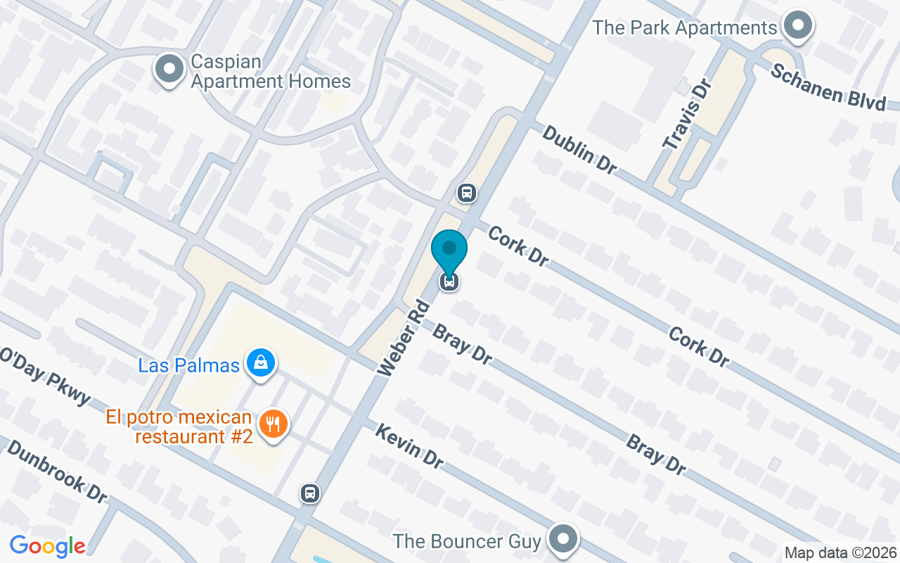 Map showing the location of Weber @ Bray