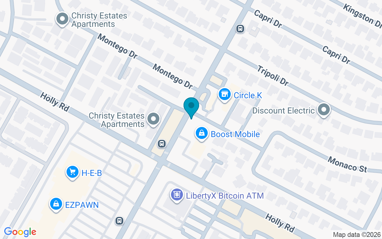 Map showing the location of Weber @ Montego