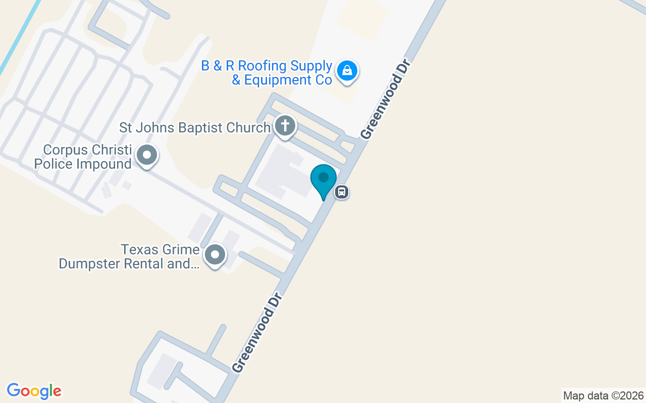 Map showing the location of Greenwood @ St. John