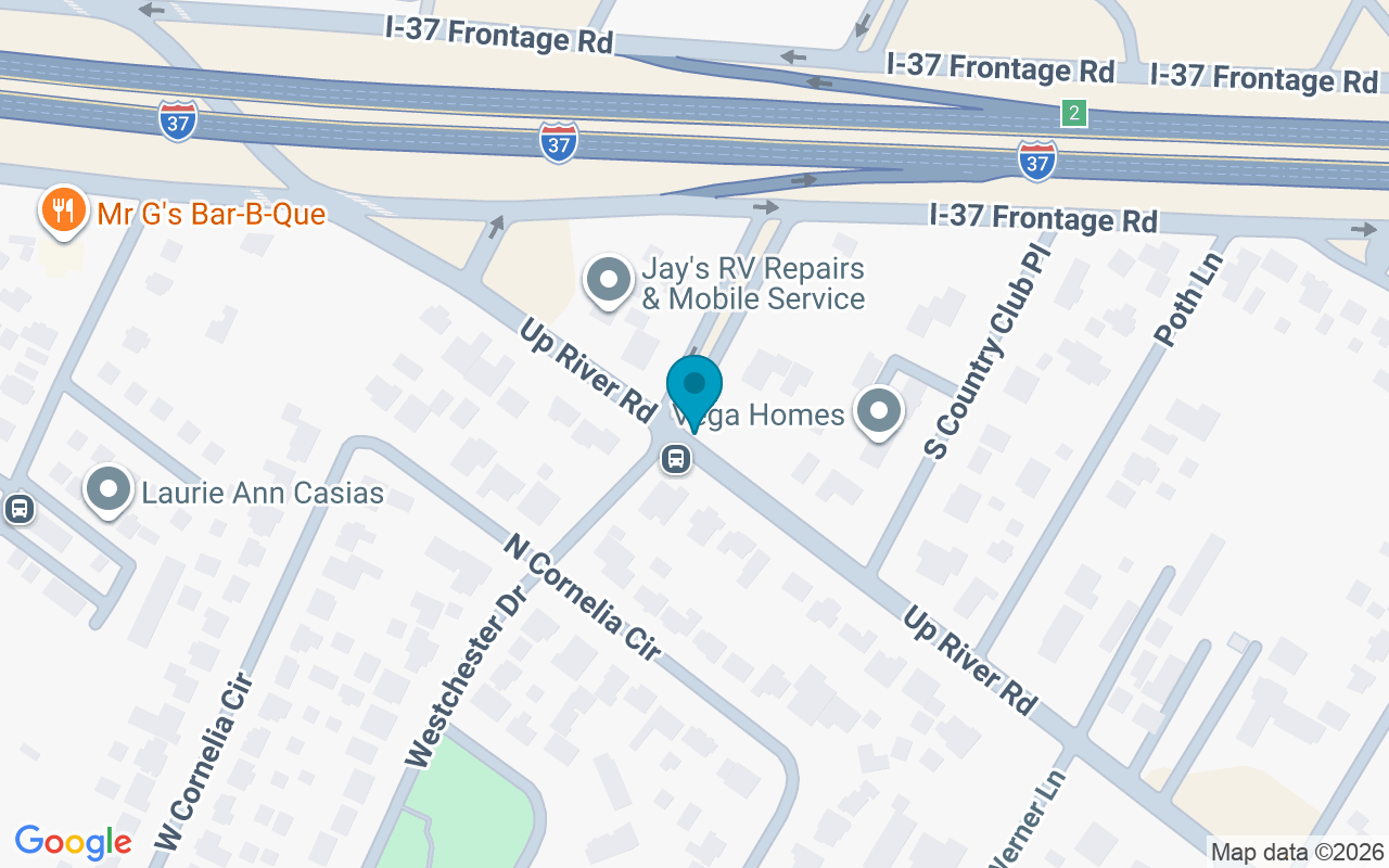 Map showing the location of Up River @ Westchester