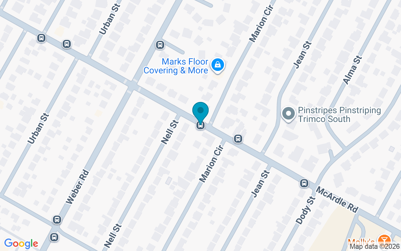 Map showing the location of McArdle @ Nell