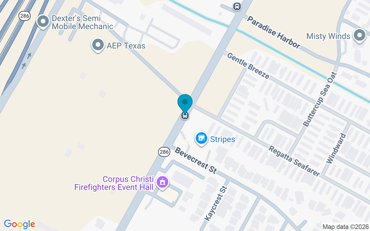 Map showing the location of Ayers @ Bevecrest