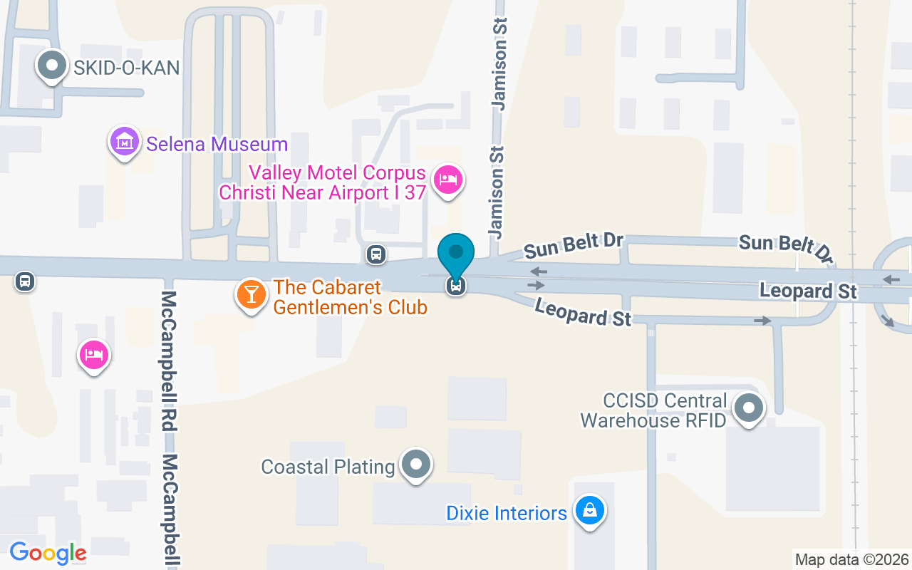 Map showing the location of Leopard @ Sun Belt
