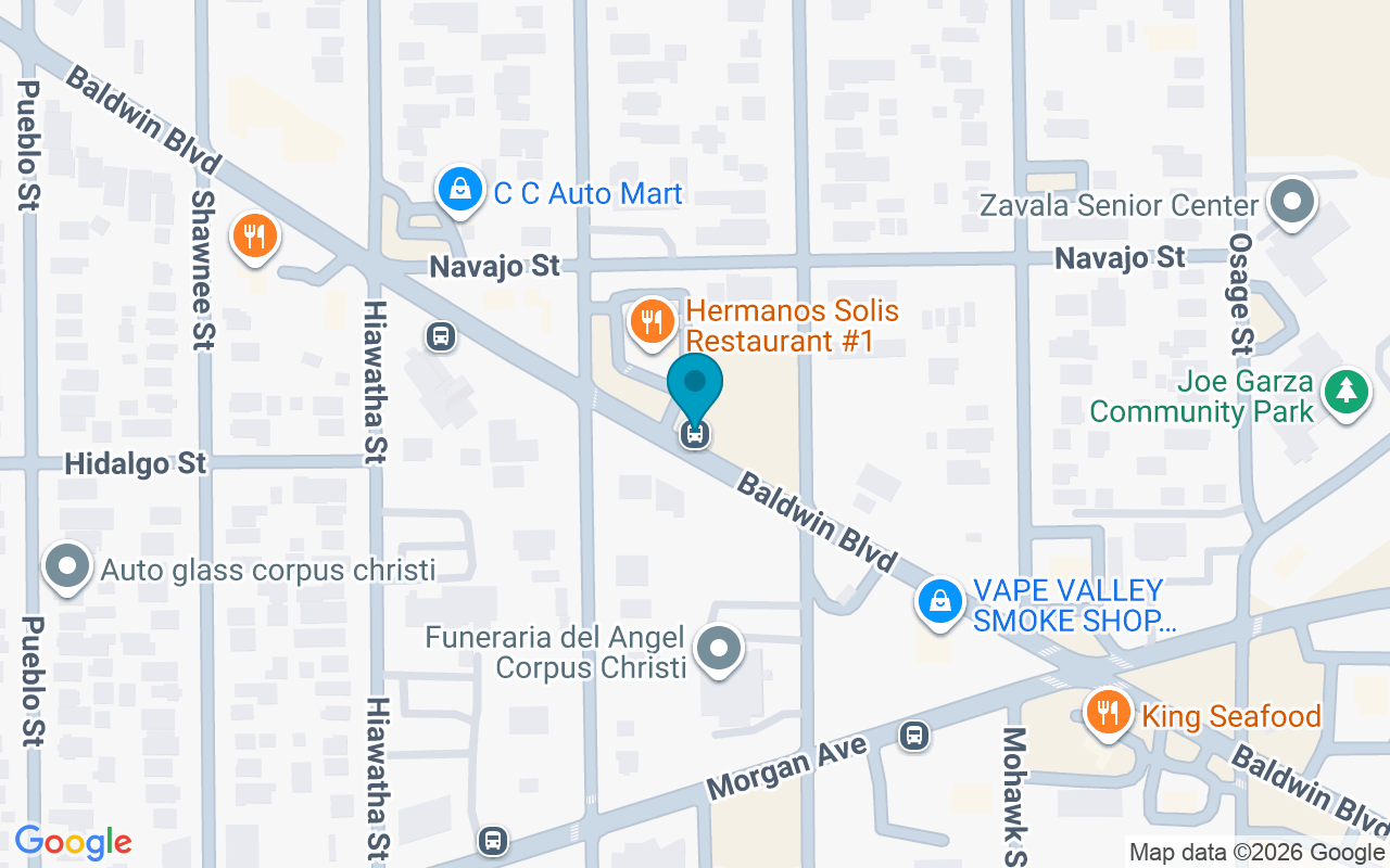 Map showing the location of Baldwin @ Cheye