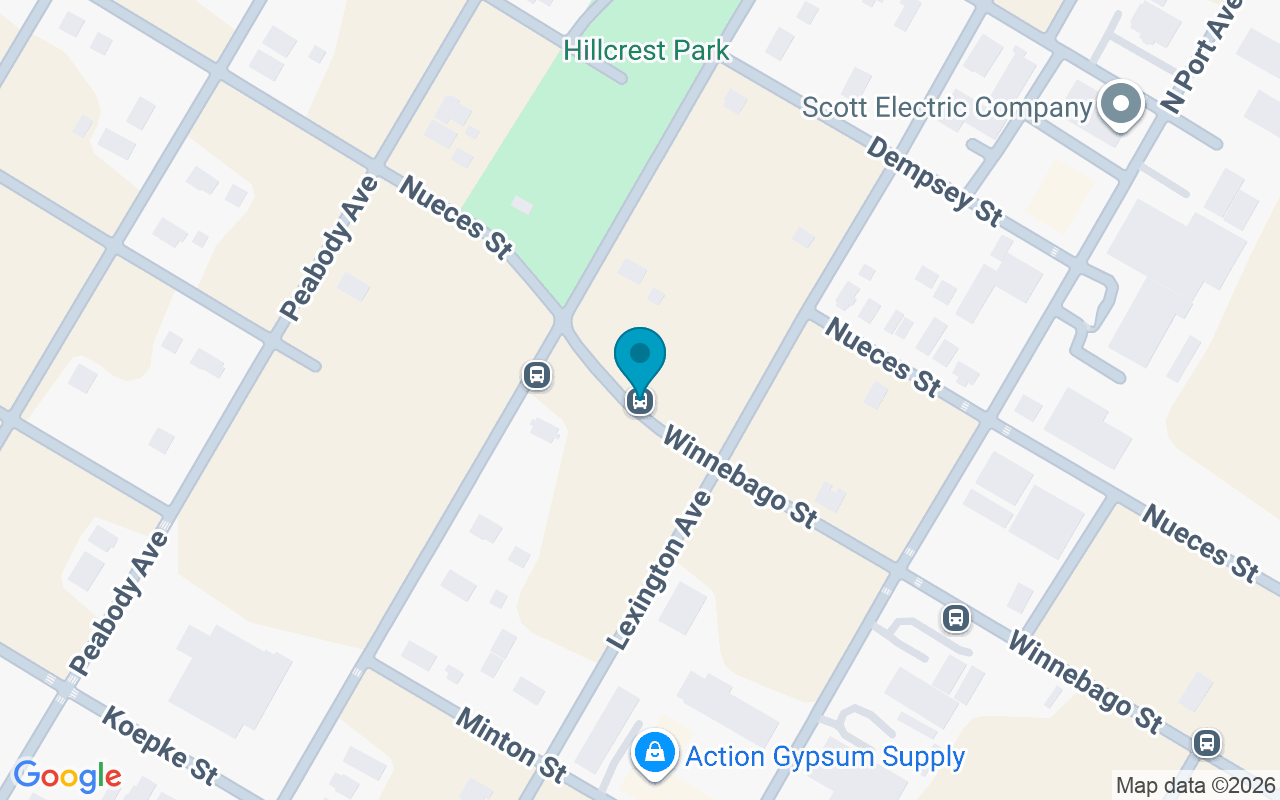 Map showing the location of Winnebago @ Kennedy