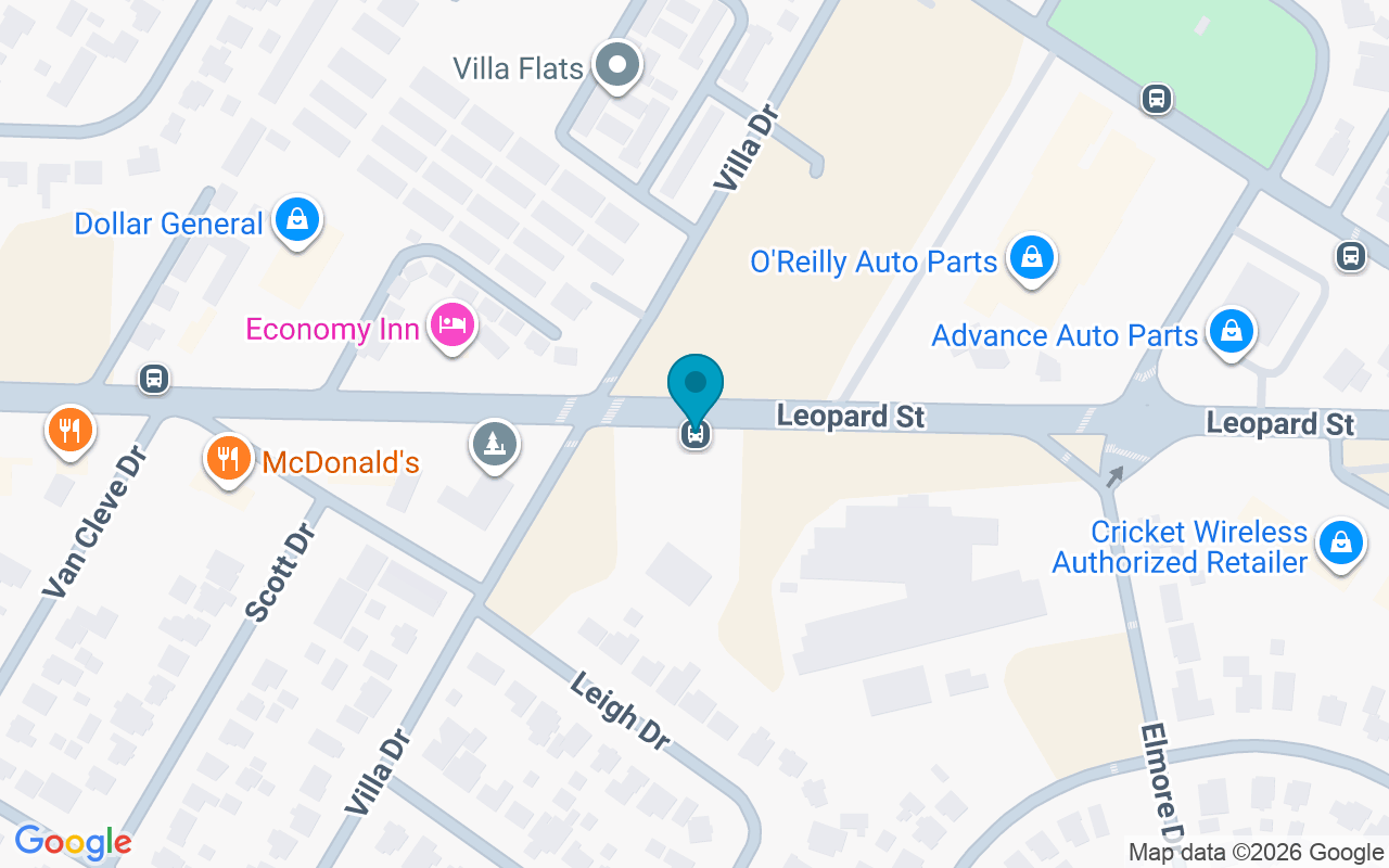 Map showing the location of Leopard @ Villa