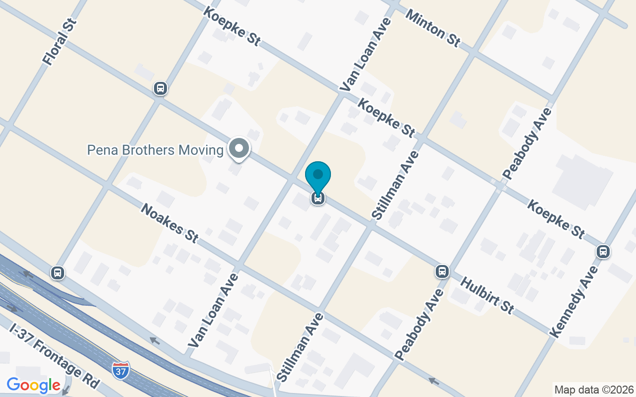 Map showing the location of Hulbirt @ Van Loan