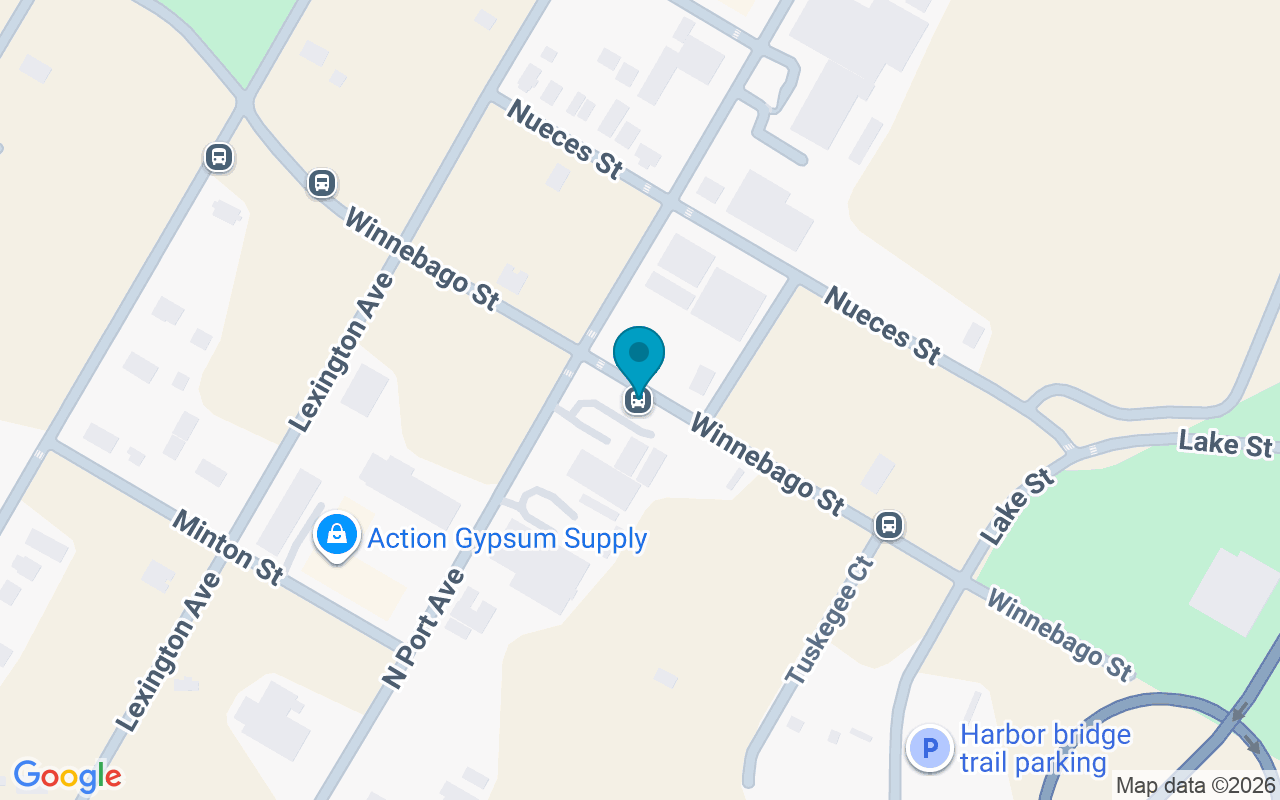 Map showing the location of Winnebago @ Port